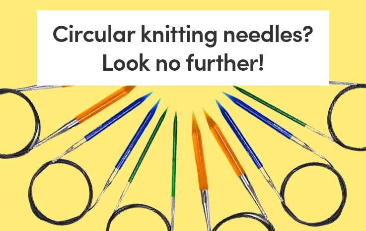 Circular knitting needles